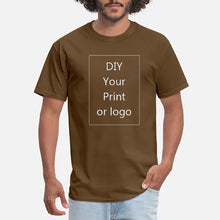 Carica l'immagine nel visualizzatore di Gallery, <transcy>100% cotone fai da te la tua foto o logo personalizzato stampa t-shirt donna / uomo t-shirt t-shirt t-shirt personalizzata da uomo moda</transcy>