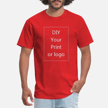 Carica l'immagine nel visualizzatore di Gallery, <transcy>100% cotone fai da te la tua foto o logo personalizzato stampa t-shirt donna / uomo t-shirt t-shirt t-shirt personalizzata da uomo moda</transcy>