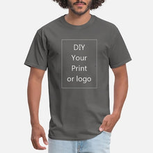 Carica l'immagine nel visualizzatore di Gallery, <transcy>100% cotone fai da te la tua foto o logo personalizzato stampa t-shirt donna / uomo t-shirt t-shirt t-shirt personalizzata da uomo moda</transcy>