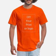 Carica l'immagine nel visualizzatore di Gallery, <transcy>100% cotone fai da te la tua foto o logo personalizzato stampa t-shirt donna / uomo t-shirt t-shirt t-shirt personalizzata da uomo moda</transcy>