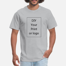 Carica l'immagine nel visualizzatore di Gallery, <transcy>100% cotone fai da te la tua foto o logo personalizzato stampa t-shirt donna / uomo t-shirt t-shirt t-shirt personalizzata da uomo moda</transcy>