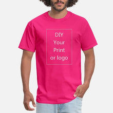 Carica l'immagine nel visualizzatore di Gallery, <transcy>100% cotone fai da te la tua foto o logo personalizzato stampa t-shirt donna / uomo t-shirt t-shirt t-shirt personalizzata da uomo moda</transcy>